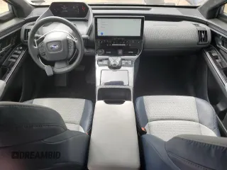 2023 Subaru Solterra Limited with VIN JTMABABA4PA031170, listed as a Copart auction lot 54517985 with 53,221 mi miles and Salvage title. Bid and sale history available at DreamBid. Image 8.