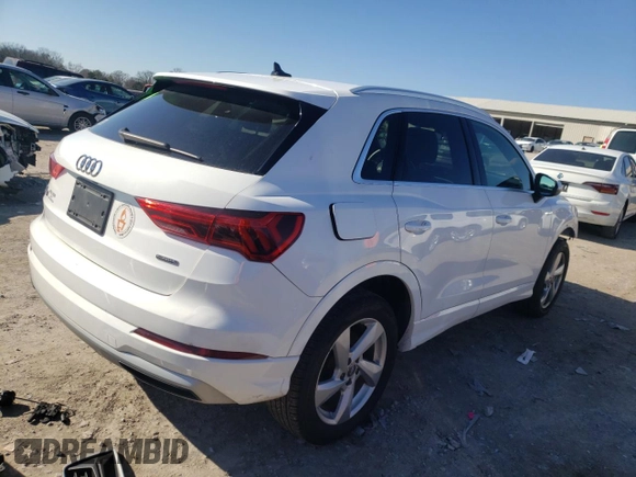 2019 Audi Q3 Premium with VIN WA1AECF3XK1079418, listed as a Copart auction lot 38725843 with 95,597 mi miles. Bid and sale history available at carsss.com. Image 3.