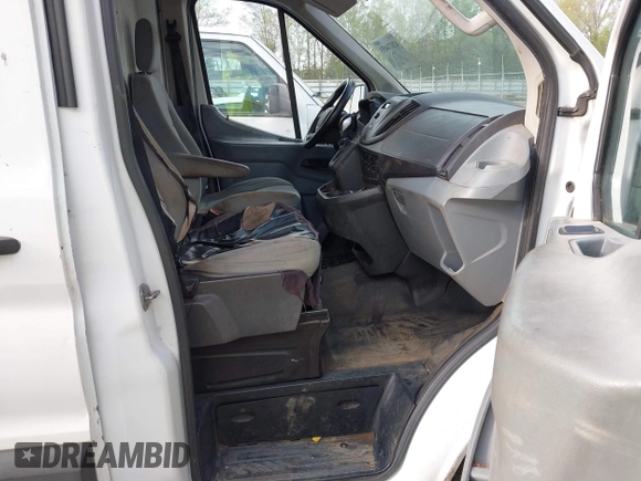 2015 Ford Transit Cargo with VIN 1FTNE2CM7FKA78466, listed as a IAAI auction lot 42074455 with 214,797 mi miles and . Bid and sale history available at carsss.com. Image 5.