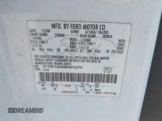 2009 Ford F-150 XL with VIN 1FTRF12W09KB16278, listed as a IAAI auction lot 41944849 with 104,427 mi miles and . Bid and sale history available at DreamBid. Image 9.