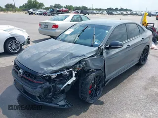 2024 Volkswagen Jetta GLI 40th Anniversary Edition with VIN 3VW9T7BUXRM021579, listed as a IAAI auction lot 42166630 with 24,690 mi miles and . Bid and sale history available at DreamBid. Image 2.