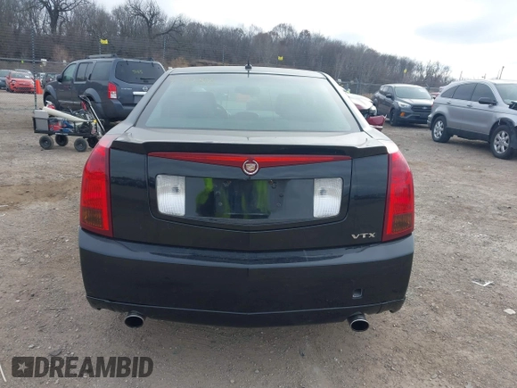 2005 Cadillac CTS with VIN 1G6DP567950108335, listed as a IAAI auction lot 40993988 with 75,648 mi miles. Bid and sale history available at carsss.com. Image 16.