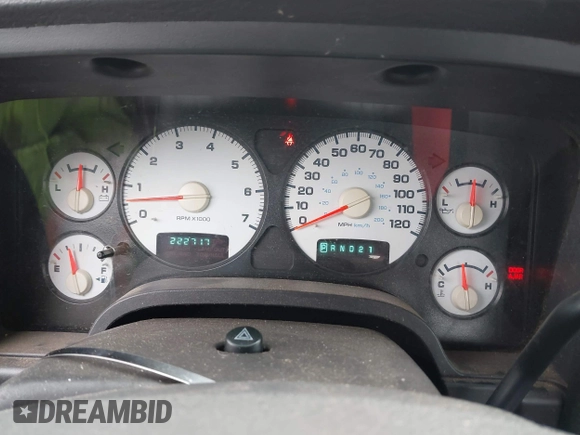2004 Dodge 1500 SLT with VIN 1D7HU18N94S759601, listed as a IAAI auction lot 41874234 with 222,717 mi miles and . Bid and sale history available at carsss.com. Image 7.