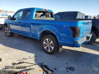 2020 Ford F-150 XL with VIN 1FTEX1EP1LKF47154, listed as a Copart auction lot 87878475 with 126,534 mi miles and Salvage Title. Bid and sale history available at carsss.com. Image 2.
