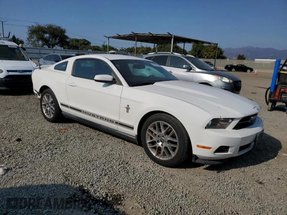 2012 Ford Mustang Premium with VIN 1ZVBP8AMXC5256770, listed as a Copart auction lot 63042445 with 101,849 mi miles and Salvage title. Bid and sale history available at DreamBid. Image 4.