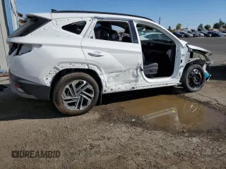 2025 Hyundai Tucson Limited with VIN 5NMJECDE3SH447681, listed as a Copart auction lot 79124454 with 1,446 mi miles and Salvage Title. Bid and sale history available at carsss.com. Image 3.