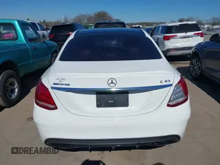 2018 Mercedes-Benz C 43 AMG with VIN 55SWF6EB4JU238408, listed as a IAAI auction lot 41630851 with 116,235 mi miles and . Bid and sale history available at carsss.com. Image 17.