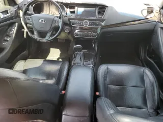 2015 Kia Cadenza Premium with VIN KNALN4D76F5195351, listed as a Copart auction lot 72582884 with 154,080 mi miles and Salvage Title. Bid and sale history available at carsss.com. Image 8.