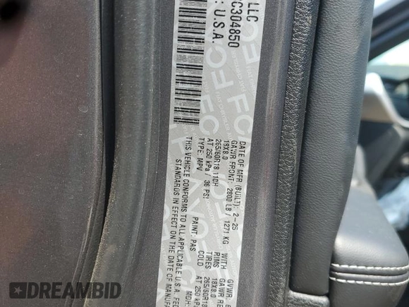 2025 Jeep Grand Cherokee Altitude X z VIN 1C4RJHAG9SC304850, wystawiony jako Copart lot #59705785 z przebiegiem 484 mil mil oraz Szkoda całkowita • Salvage title. Historia ofert i sprzedaży dostępna na DreamBid. Obrazek 12.