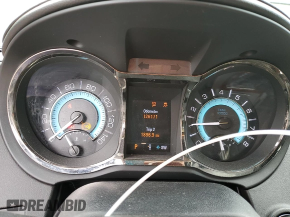 2011 Buick LaCrosse CXS with VIN 1G4GE5ED5BF164025, listed as a Copart auction lot 54125605 with 126,171 mi miles and Salvage title. Bid and sale history available at DreamBid. Image 9.
