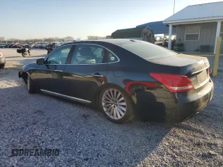 2016 Hyundai Equus Ultimate with VIN KMHGH4JH2GU101008, listed as a Copart auction lot 48182445 with 110,423 mi miles and Salvage Title. Bid and sale history available at DreamBid. Image 2.