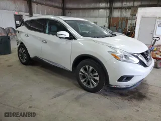 2017 Nissan Murano SL with VIN 5N1AZ2MH6HN194517, listed as a Copart auction lot 52495975 with 78,046 mi miles and Salvage Title. Bid and sale history available at carsss.com. Image 4.