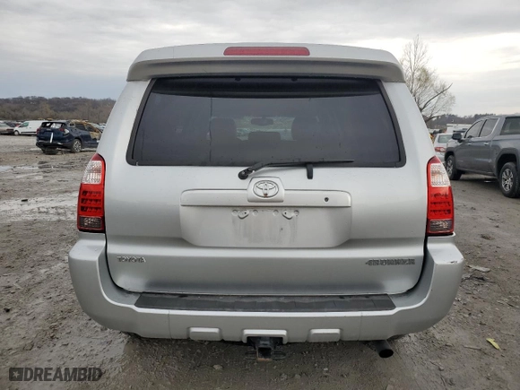 2006 Toyota 4Runner Limited with VIN JTEBU17R068061877, listed as a Copart auction lot 50840195 with 263,553 mi miles and Salvage Title. Bid and sale history available at carsss.com. Image 6.