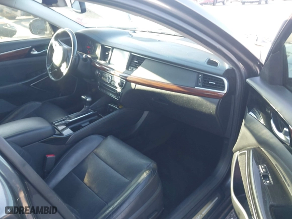 2017 Kia Cadenza Premium with VIN KNALC4J12H5039445, listed as a IAAI auction lot 41586814 with 92,816 mi miles. Bid and sale history available at carsss.com. Image 5.