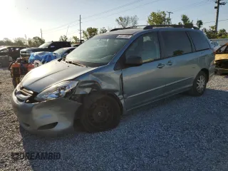 2007 Toyota Sienna CE with VIN 5TDZK23C57S003521, listed as a Copart auction lot 52611585 with 157,998 mi miles and Salvage Title. Bid and sale history available at carsss.com. Image 1.