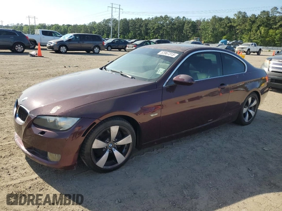 2008 BMW 3 Series 328i with VIN WBAWB33578P135618, listed as a Copart auction lot 52967315 with 179,640 mi miles and Clean Title. Bid and sale history available at carsss.com. Image 1.