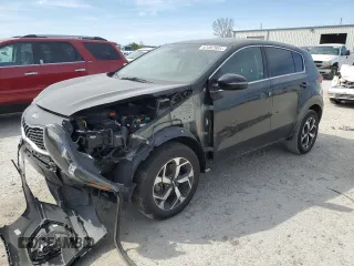 2021 Kia Sportage LX z VIN KNDPMCAC0M7843433, wystawiony jako Copart lot #52402985 z przebiegiem 50 154 mil mil oraz Szkoda całkowita • Salvage title. Historia ofert i sprzedaży dostępna na DreamBid. Obrazek 1.