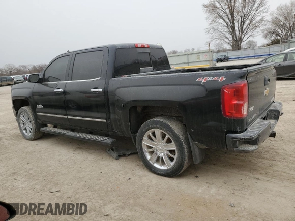 2016 Chevrolet Silverado 1500 High Country with VIN 3GCUKTEC8GG252049, listed as a Copart auction lot 47075095 with 127,206 mi miles and Salvage Title. Bid and sale history available at DreamBid. Image 2.