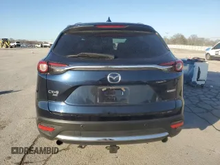 2021 Mazda CX-9 Carbon Edition with VIN JM3TCBDY3M0520450, listed as a Copart auction lot 42595065 with 40,434 mi miles and Salvage title. Bid and sale history available at DreamBid. Image 6.