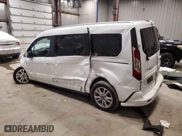 2019 Ford Transit Connect XLT with VIN NM0GS9F23K1406175, listed as a Copart auction lot 50391135 with 6,017 mi miles and Non repairable. Bid and sale history available at DreamBid. Image 2.