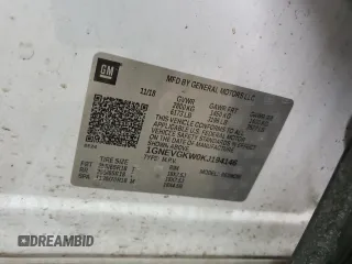 2019 Chevrolet Traverse LT Cloth with VIN 1GNEVGKW0KJ194146, listed as a Copart auction lot 46256905 with 118,487 mi miles and Salvage Title. Bid and sale history available at carsss.com. Image 15.
