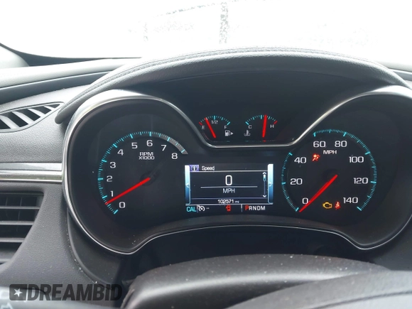 2019 Chevrolet Impala Premier with VIN 2G1105S37K9152853, listed as a IAAI auction lot 41570861 with 102,571 mi miles and . Bid and sale history available at DreamBid. Image 7.