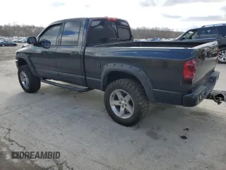 2007 Dodge 1500 SLT with VIN 1D7HU18277J539115, listed as a Copart auction lot 45582815 with 231,626 mi miles and Salvage Title. Bid and sale history available at DreamBid. Image 2.