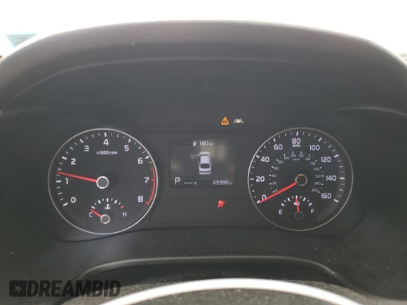 2019 Kia Forte LXS with VIN 3KPF24AD6KE067242, listed as a Copart auction lot 48718705 with 43,998 mi miles and Salvage Title. Bid and sale history available at DreamBid. Image 9.
