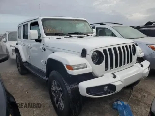 2023 Jeep Wrangler High Altitude z VIN 1C4HJXEG5PW508969, wystawiony jako Copart lot #74281654 z przebiegiem 5 191 mil mil oraz Nie do naprawy • Non repairable. Historia ofert i sprzedaży dostępna na DreamBid. Obrazek 4.