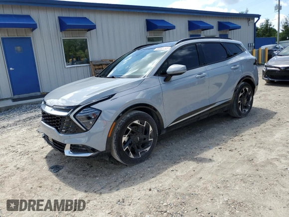 2023 Kia Sportage SX-Prestige with VIN 5XYK53AF5PG036642, listed as a Copart auction lot 59383745 with 40,781 mi miles and Salvage title. Bid and sale history available at DreamBid. Image 1.