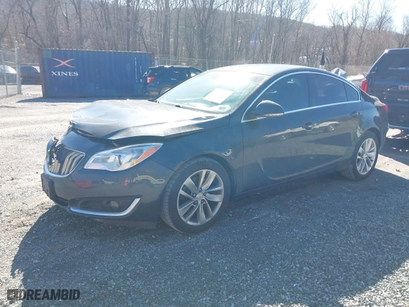 2016 Buick Regal with VIN 2G4GK5EX4G9206350, listed as a IAAI auction lot 41501080 with NaN miles. Bid and sale history available at carsss.com. Image 17.