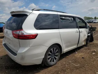 2019 Toyota Sienna XLE with VIN 5TDDZ3DC2KS210712, listed as a Copart auction lot 58591235 with Not provided miles and Salvage title. Bid and sale history available at DreamBid. Image 3.