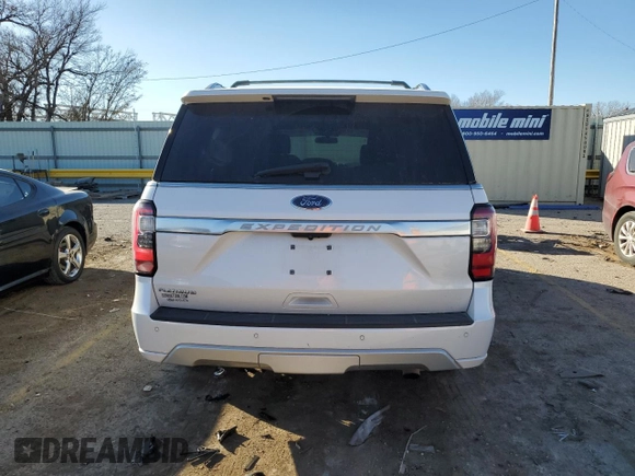 2019 Ford Expedition Platinum with VIN 1FMJU1MT4KEA62215, listed as a Copart auction lot 84104024 with 102,153 mi miles and Salvage Title. Bid and sale history available at carsss.com. Image 6.