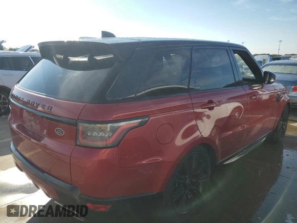 2020 Land Rover Range Rover with VIN NJ1356E, listed as a Copart auction lot 73826674 with Not Provided miles and Non Repairable. Bid and sale history available at DreamBid. Image 3.