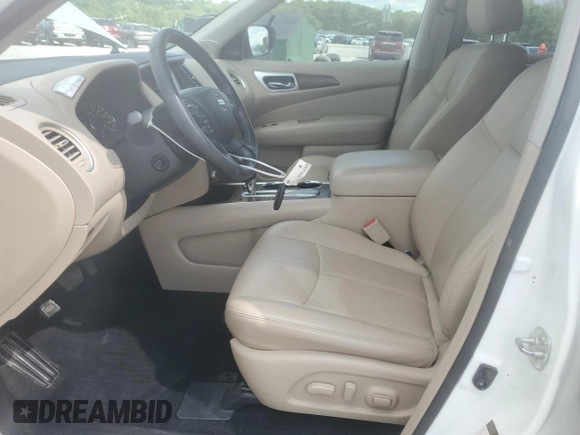 2020 Nissan Pathfinder Platinum with VIN 5N1DR2DN5LC575976, listed as a Copart auction lot 55858615 with 108,833 mi miles and Salvage title. Bid and sale history available at DreamBid. Image 7.