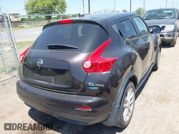 2014 Nissan Juke Nismo with VIN JN8AF5MV2ET481496, listed as a IAAI auction lot 42022532 with Not provided miles and . Bid and sale history available at DreamBid. Image 4.