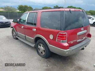 2004 Ford Expedition Eddie Bauer z VIN 1FMPU17L04LA25831, wystawiony jako IAAI lot #41888552 z przebiegiem 201 801 mil mil oraz . Historia ofert i sprzedaży dostępna na DreamBid. Obrazek 3.