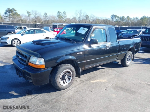 1999 Ford Ranger XL with VIN 1FTYR14X6XTA83979, listed as a IAAI auction lot 41355593 with 201,284 mi miles. Bid and sale history available at carsss.com. Image 17.