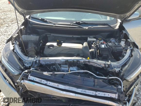 2023 Chevrolet Equinox RS with VIN 3GNAXWEG4PL254467, listed as a Copart auction lot 61818185 with 35,633 mi miles and Salvage title. Bid and sale history available at DreamBid. Image 12.
