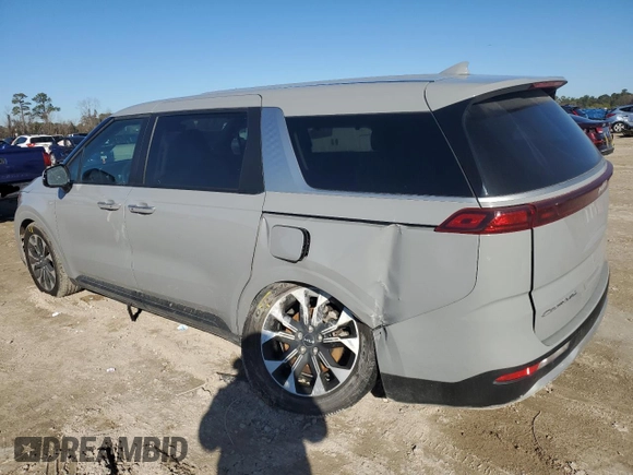 2022 Kia Carnival EX with VIN KNDNC5H38N6138625, listed as a Copart auction lot 43135535 with 53,070 mi miles and Salvage Title. Bid and sale history available at DreamBid. Image 2.