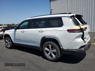 2021 Jeep Grand Cherokee Limited with VIN 1C4RJKBG5M8194882, listed as a Copart auction lot 58395065 with 76,633 mi miles and Salvage title. Bid and sale history available at DreamBid. Image 2.