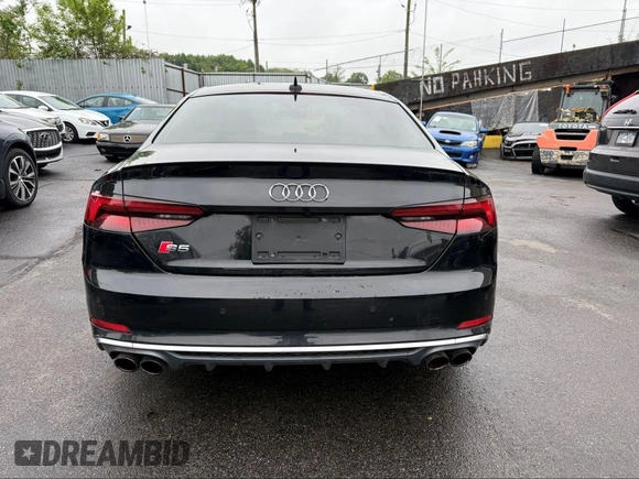 2018 Audi S5 Premium Plus with VIN WAUP4AF59JA077177, listed as a IAAI auction lot 42218794 with 86,654 mi miles and . Bid and sale history available at DreamBid. Image 12.