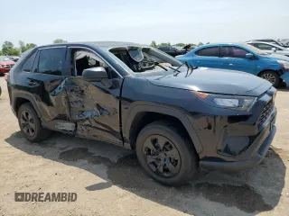 2022 Toyota RAV4 LE with VIN 2T3F1RFV6NC273303, listed as a Copart auction lot 61099085 with 33,712 mi miles and Salvage title. Bid and sale history available at DreamBid. Image 4.