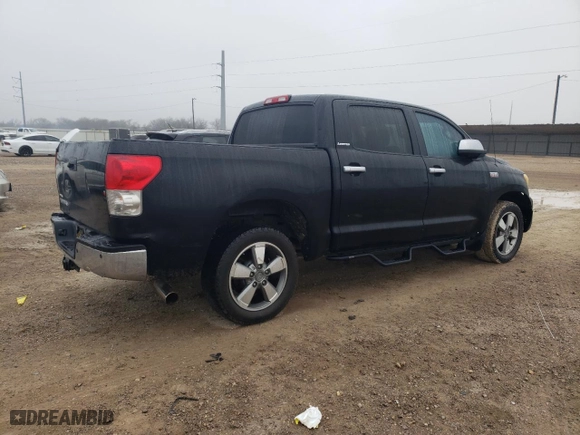2008 Toyota Tundra 2WD Truck LTD with VIN 5TFEV58148X039677, listed as a Copart auction lot 86989104 with NaN miles and Salvage Title. Bid and sale history available at carsss.com. Image 3.