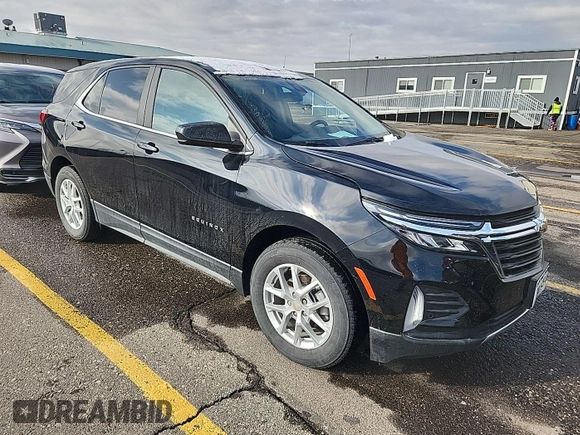 2023 Chevrolet Equinox LT with VIN 3GNAXTEG4PL253396, listed as a IAAI auction lot 42796200 with 30,661 mi miles and . Bid and sale history available at DreamBid. Image 4.