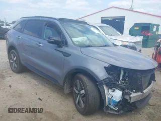 2022 Kia Sorento S z VIN 5XYRL4LC5NG160615, wystawiony jako IAAI lot #42079828 z przebiegiem 52 577 mil mil oraz . Historia ofert i sprzedaży dostępna na DreamBid. Obrazek 1.