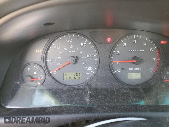 2001 Subaru Forester S w/Premium Pkg with VIN JF1SF65661H723898, listed as a Copart auction lot 45386555 with 139,820 mi miles and Salvage Title. Bid and sale history available at carsss.com. Image 9.