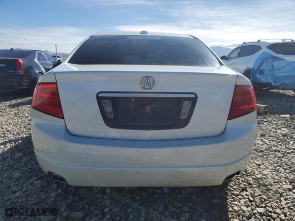 2005 Acura TL with VIN 19UUA66215A064917, listed as a Copart auction lot 50330665 with 184,318 mi miles and Salvage Title. Bid and sale history available at carsss.com. Image 6.
