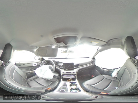 2020 Ford Explorer XLT with VIN 1FMSK8DHXLGC39354, listed as a Copart auction lot 51345865 with Not Provided miles and Salvage Title. Bid and sale history available at DreamBid. Image 14.