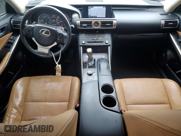 2016 Lexus IS 300/350 z VIN JTHCM1D27G5009762, wystawiony jako Copart lot #55401185 z przebiegiem 105 739 mil mil oraz Szkoda całkowita • Salvage title. Historia ofert i sprzedaży dostępna na DreamBid. Obrazek 8.